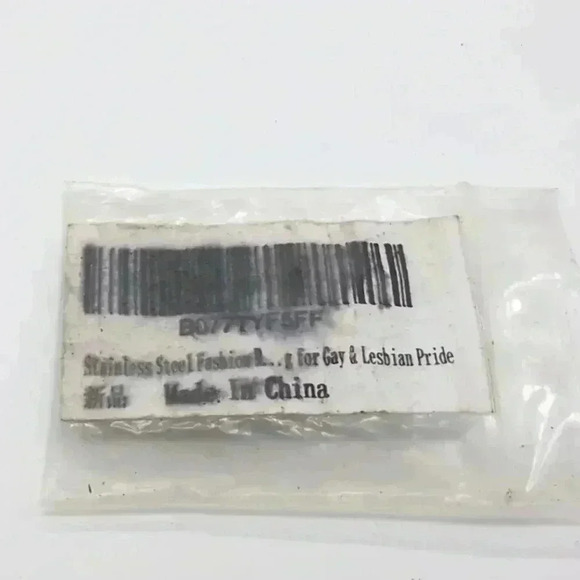 LGBTQ Pride Stainless Steel earring set - Picture 3 of 3